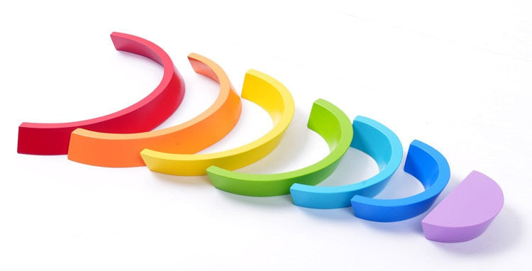 Woods™ | Montessori houten regenboog