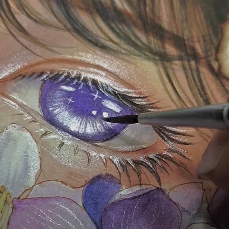 20 kleuren aquarelverf set
