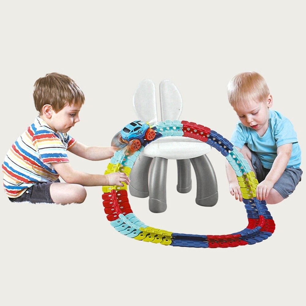 GoTrack™ Montessori Race | Anti-zwaartekracht auto track set