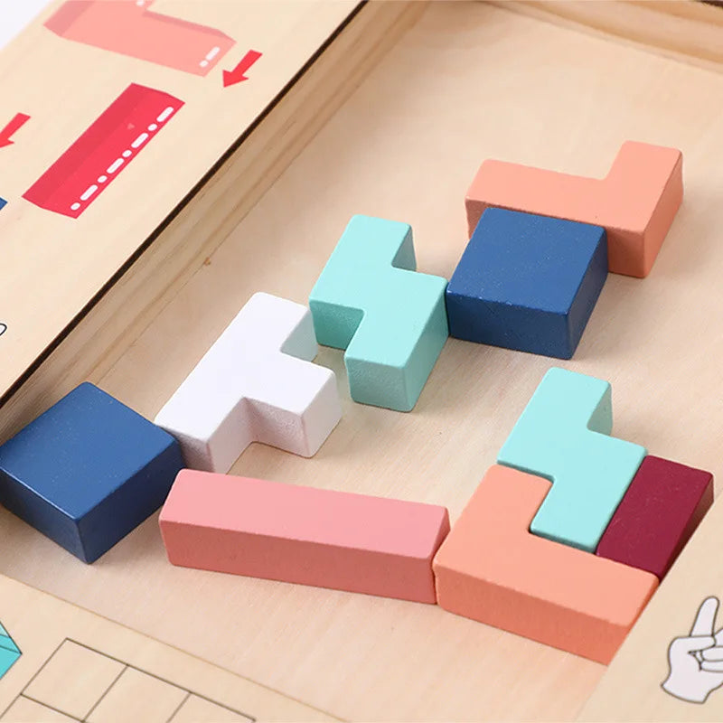 Woods™ - Bouw je brein - Tetris puzzel
