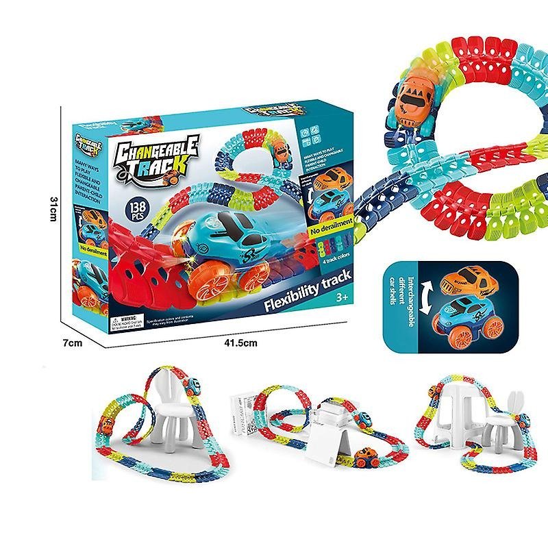 GoTrack™ Montessori Race | Anti-zwaartekracht auto track set