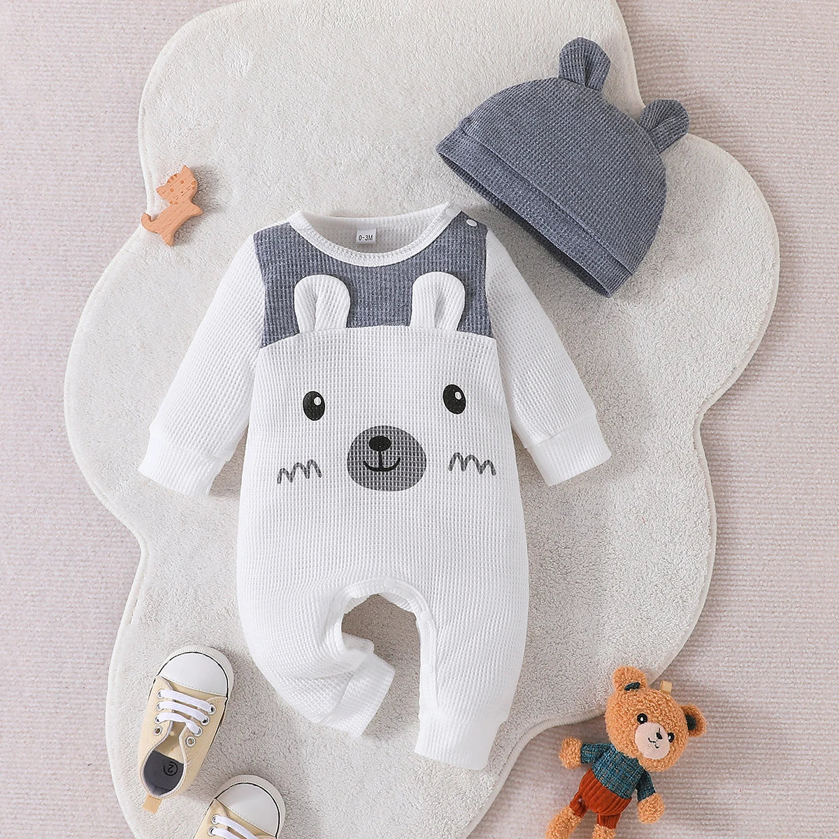 Cozy Unisex Baby Jumpsuit/Pakje