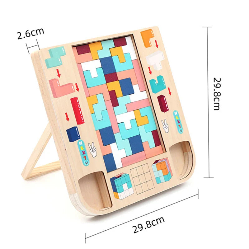 Woods™ - Bouw je brein - Tetris puzzel