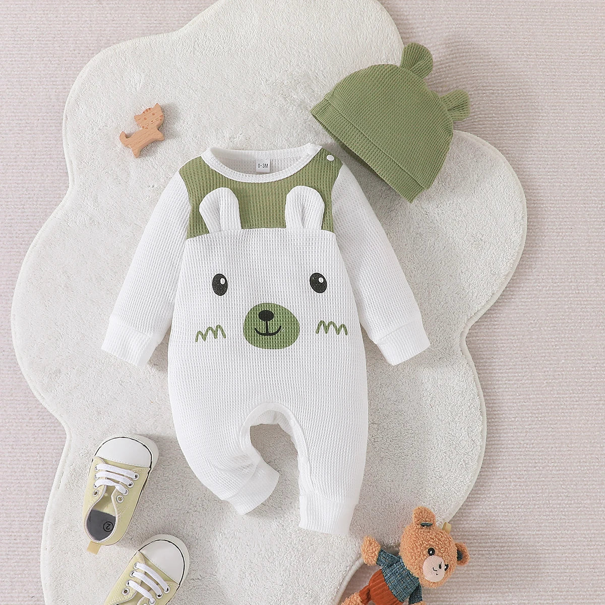 Cozy Unisex Baby Jumpsuit/Pakje